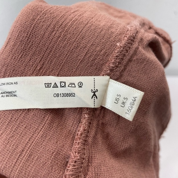 Free People Back On Track Cropped Cami Tank Top Strawberry Roan XS O262 - Picture 8 of 9